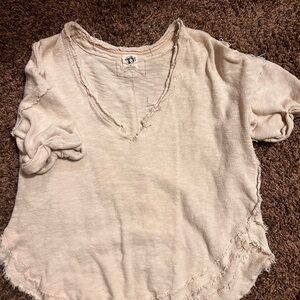 Free People V-Neck Shirt
